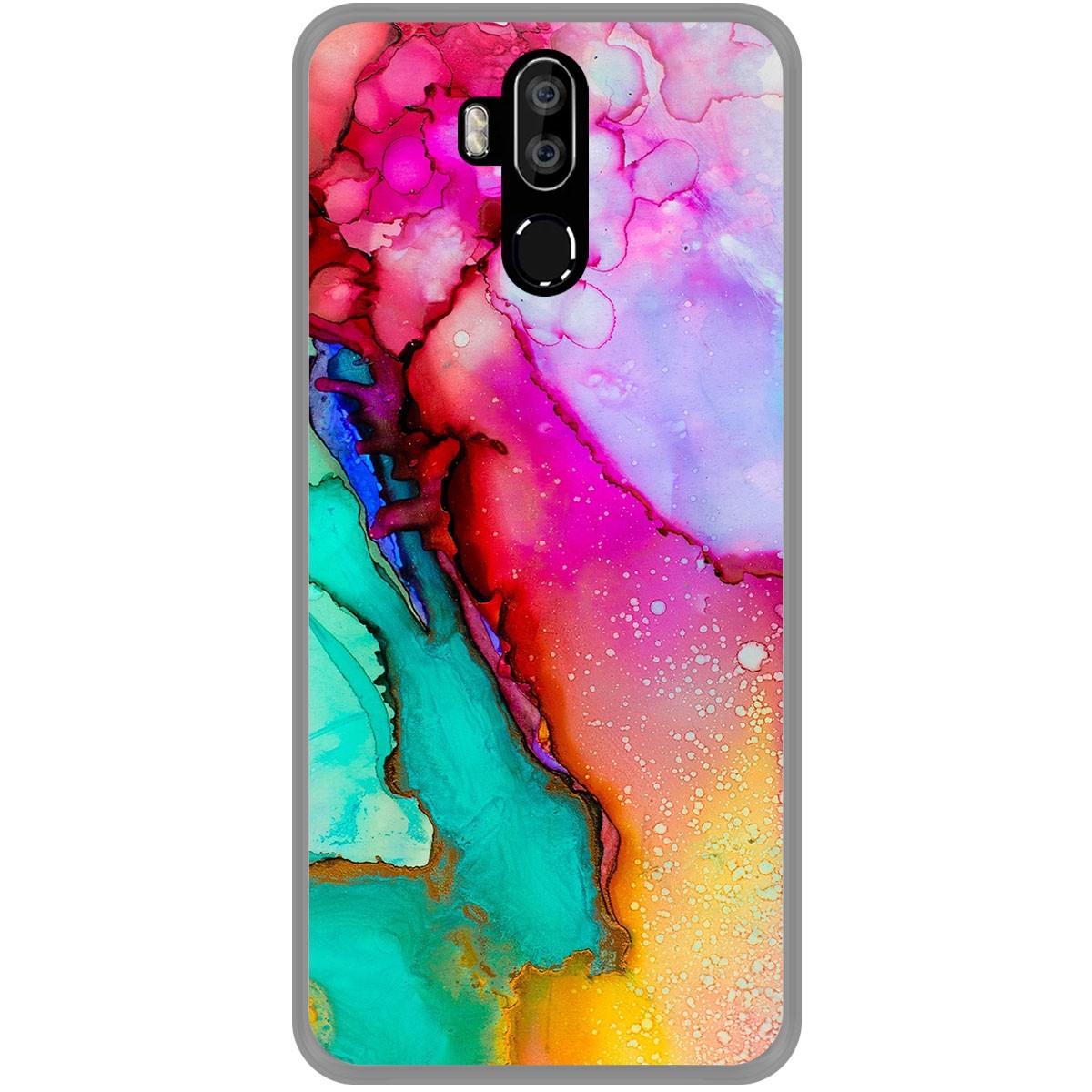 Funda Gel Tpu para Leagoo M13 diseño Mármol 15 Dibujos