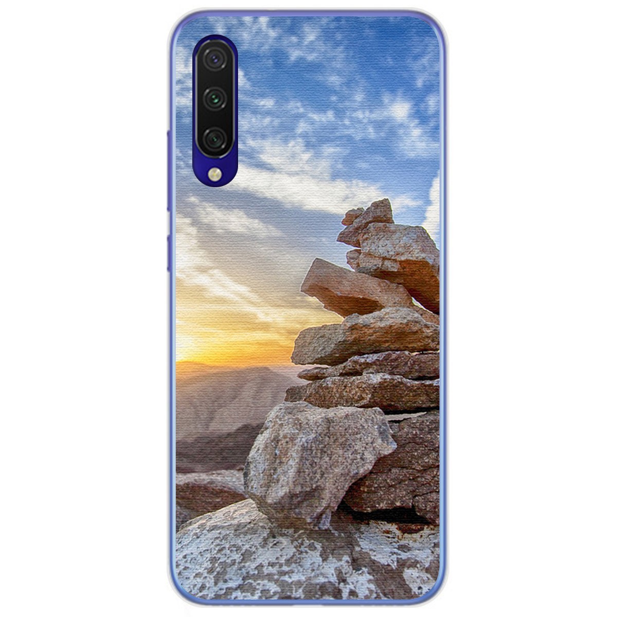 Funda Gel Tpu para Xiaomi Mi 9 Lite diseño Sunset Dibujos