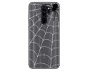 Funda Gel Transparente para Xiaomi Redmi Note 8 Pro diseño Araña Dibujos