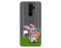 Funda Gel Transparente para Xiaomi Redmi Note 8 Pro diseño Conejo Dibujos