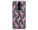 Funda Gel Transparente para Xiaomi Redmi Note 8 Pro diseño Flamenco Dibujos