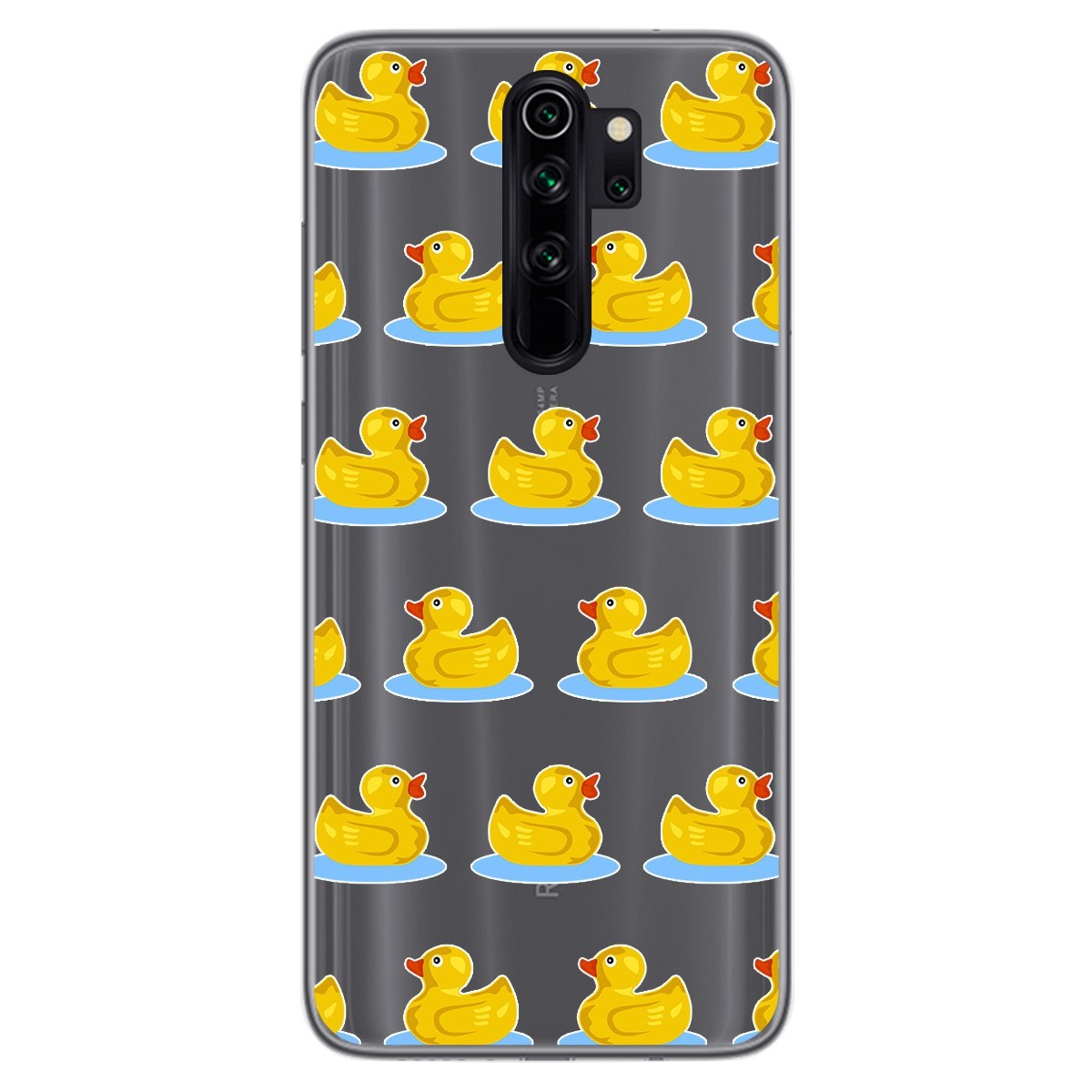 Funda Gel Transparente para Xiaomi Redmi Note 8 Pro diseño Pato Dibujos