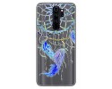 Funda Gel Transparente para Xiaomi Redmi Note 8 Pro diseño Plumas Dibujos