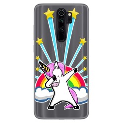 Funda Gel Transparente para Xiaomi Redmi Note 8 Pro diseño Unicornio Dibujos