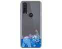 Funda Gel Transparente para Motorola One Action diseño Hipo Dibujos