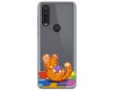 Funda Gel Transparente para Motorola One Action diseño Leopardo Dibujos