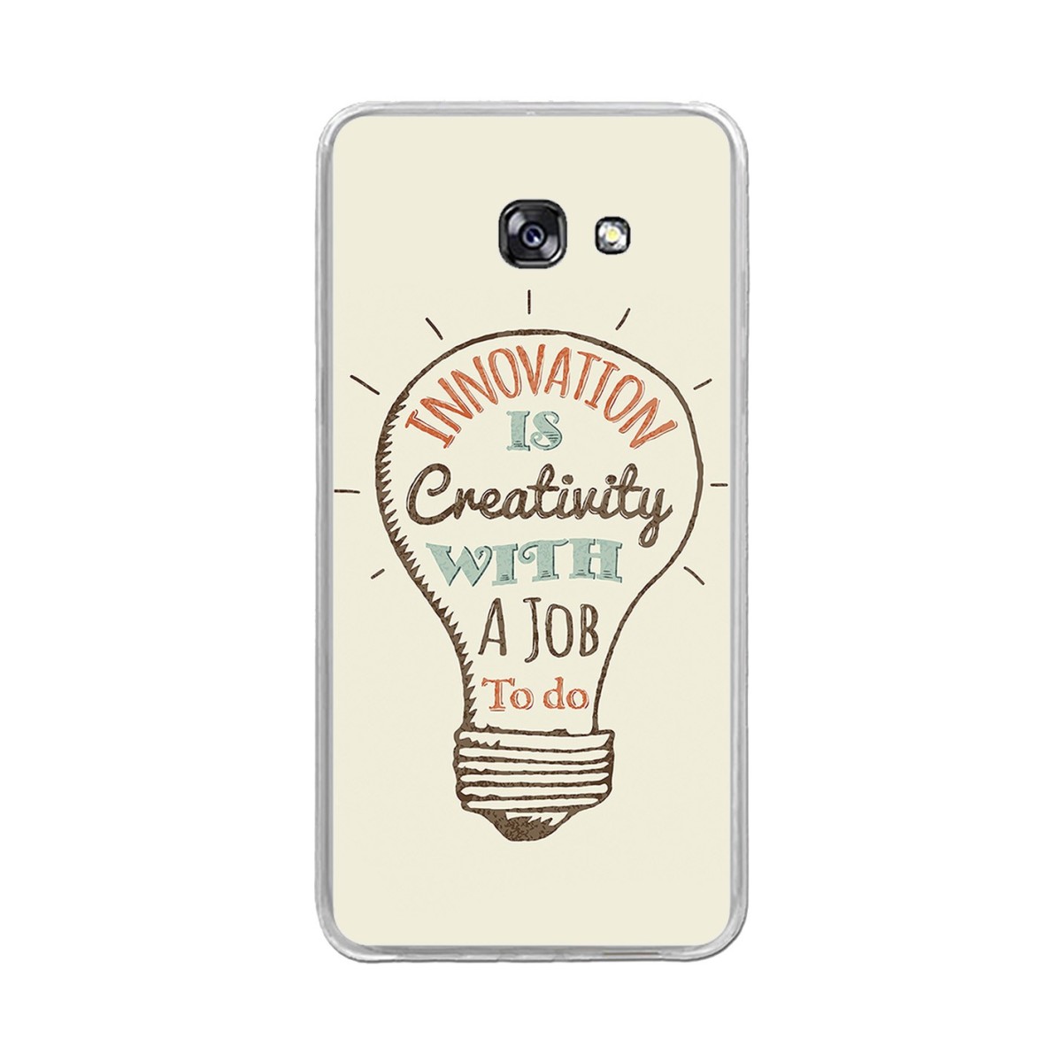 Funda Gel Tpu para Samsung Galaxy A5 (2017) Diseño Creativity Dibujos