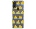 Funda Gel Transparente para Motorola One Action diseño Pato Dibujos