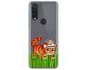 Funda Gel Transparente para Motorola One Action diseño Tigre Dibujos