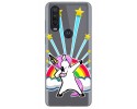 Funda Gel Transparente para Motorola One Action diseño Unicornio Dibujos