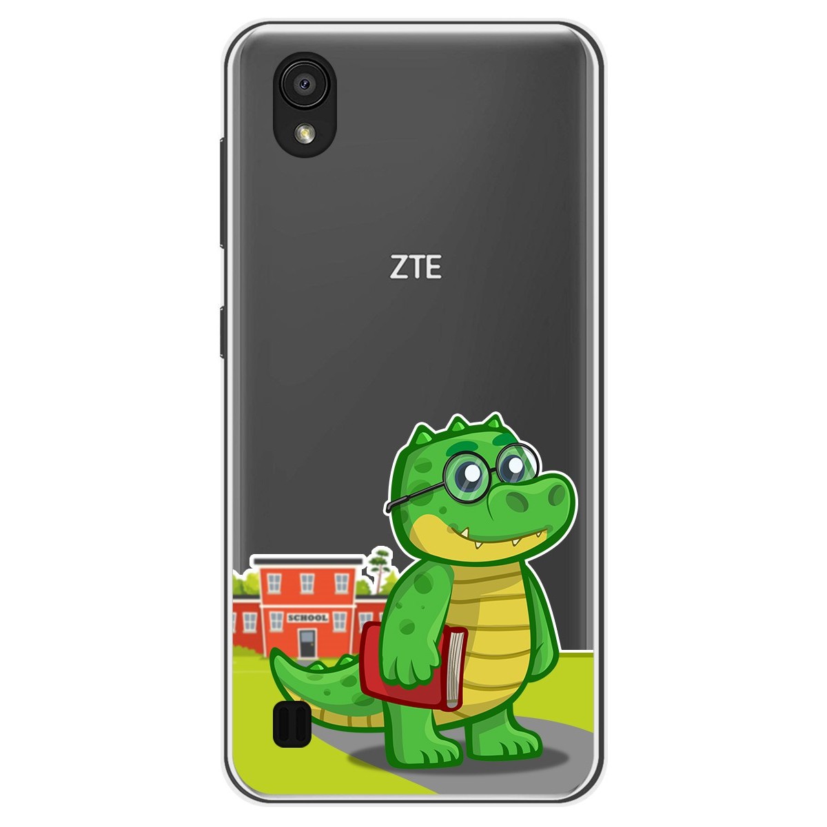 Funda Gel Transparente para Zte Blade A5 2019 diseño Coco Dibujos