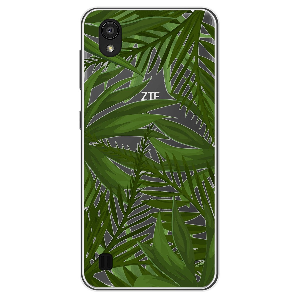 Funda Gel Transparente para Zte Blade A5 2019 diseño Jungla Dibujos