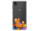 Funda Gel Transparente para Zte Blade A5 2019 diseño Leopardo Dibujos