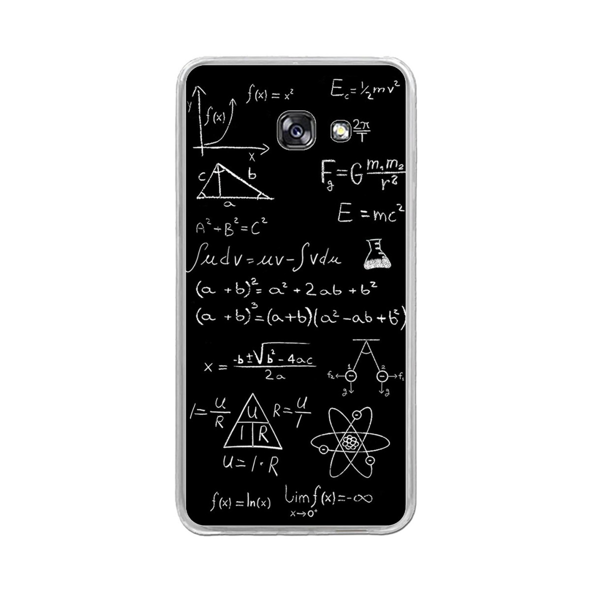 Funda Gel Tpu para Samsung Galaxy A5 (2017) Diseño Formulas Dibujos