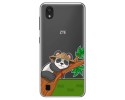Funda Gel Transparente para Zte Blade A5 2019 diseño Panda Dibujos