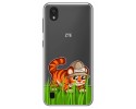 Funda Gel Transparente para Zte Blade A5 2019 diseño Tigre Dibujos