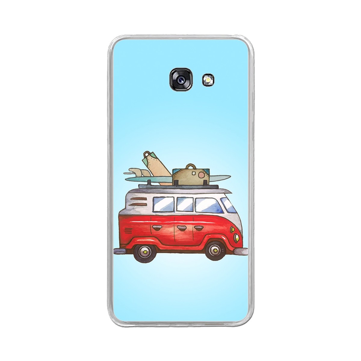 Funda Gel Tpu para Samsung Galaxy A5 (2017) Diseño Furgoneta Dibujos