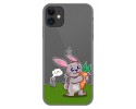Funda Gel Transparente para Iphone 11 (6.1) diseño Conejo Dibujos