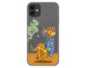 Funda Gel Transparente para Iphone 11 (6.1) diseño Jirafa Dibujos