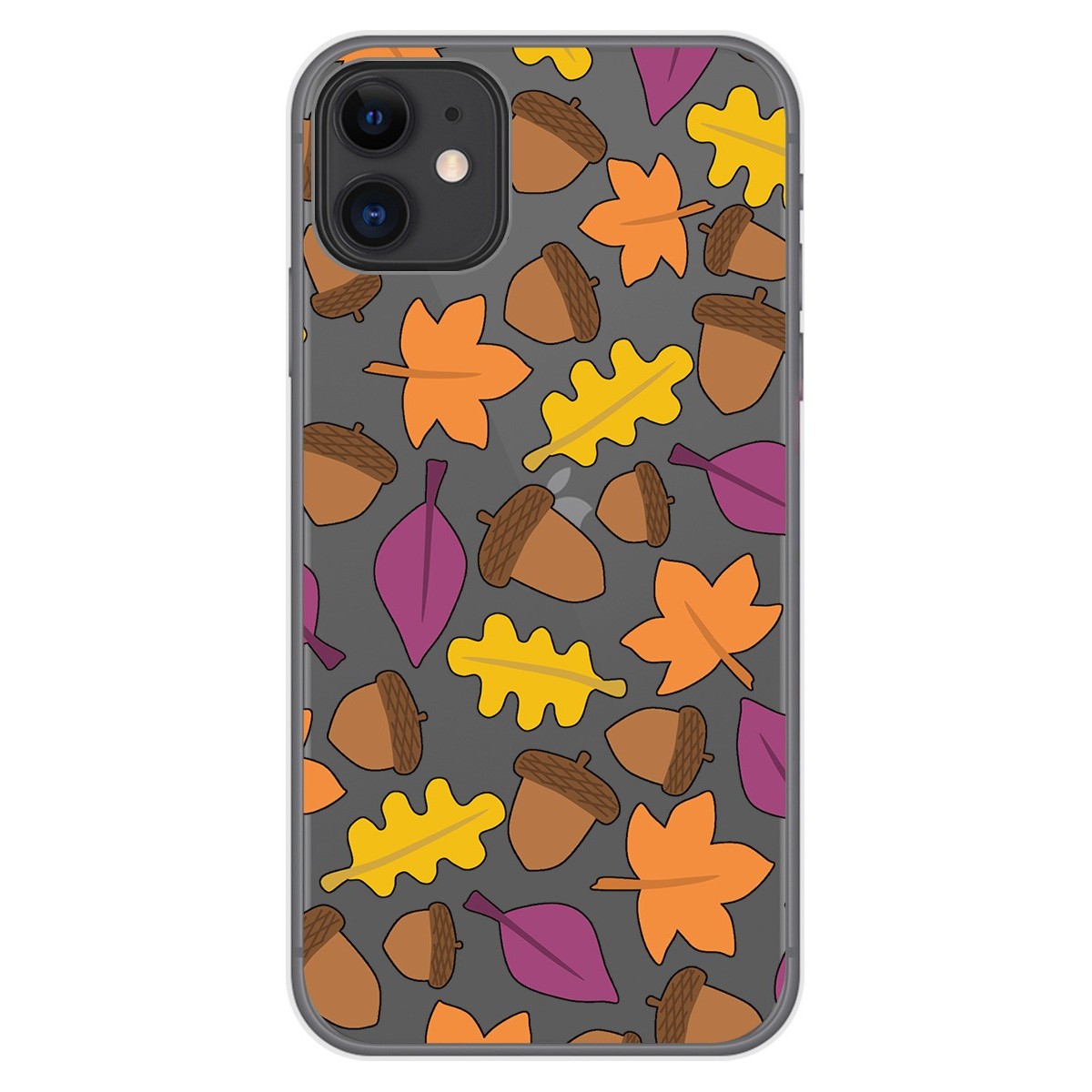 Funda Gel Transparente para Iphone 11 (6.1) diseño Otoño Dibujos