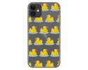 Funda Gel Transparente para Iphone 11 (6.1) diseño Pato Dibujos
