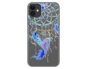 Funda Gel Transparente para Iphone 11 (6.1) diseño Plumas Dibujos