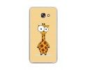 Funda Gel Tpu para Samsung Galaxy A5 (2017) Diseño Jirafa Dibujos