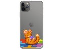 Funda Gel Transparente para Iphone 11 Pro (5.8) diseño Leopardo Dibujos