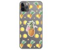 Funda Gel Transparente para Iphone 11 Pro (5.8) diseño Piña Dibujos