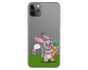 Funda Gel Transparente para Iphone 11 Pro Max (6.5) diseño Conejo Dibujos
