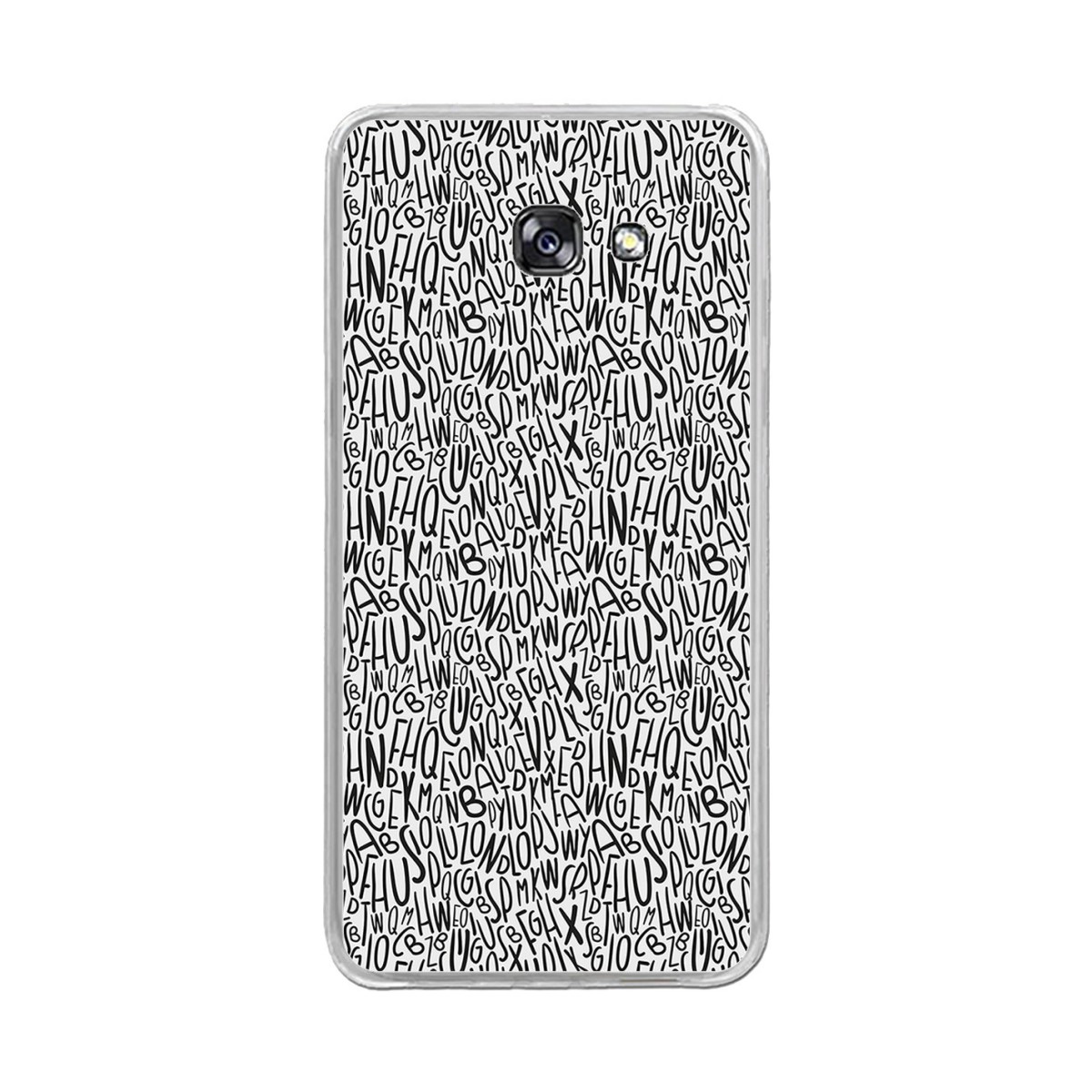 Funda Gel Tpu para Samsung Galaxy A5 (2017) Diseño Letras Dibujos
