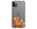 Funda Gel Transparente para Iphone 11 Pro Max (6.5) diseño Leopardo Dibujos