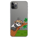 Funda Gel Transparente para Iphone 11 Pro Max (6.5) diseño Panda Dibujos