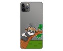 Funda Gel Transparente para Iphone 11 Pro Max (6.5) diseño Panda Dibujos