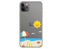 Funda Gel Transparente para Iphone 11 Pro Max (6.5) diseño Playa Dibujos