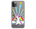 Funda Gel Transparente para Iphone 11 Pro Max (6.5) diseño Unicornio Dibujos