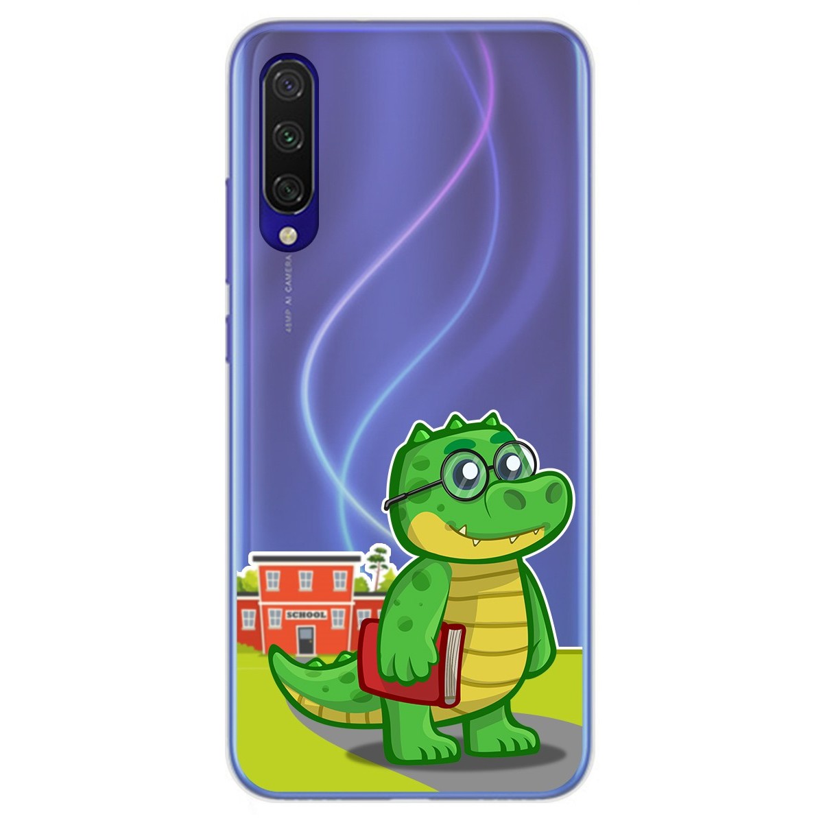 Funda Gel Transparente para Xiaomi Mi 9 Lite diseño Coco Dibujos