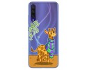 Funda Gel Transparente para Xiaomi Mi 9 Lite diseño Jirafa Dibujos