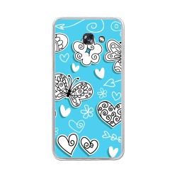 Funda Gel Tpu para Samsung Galaxy A5 (2017) Diseño Mariposas Dibujos