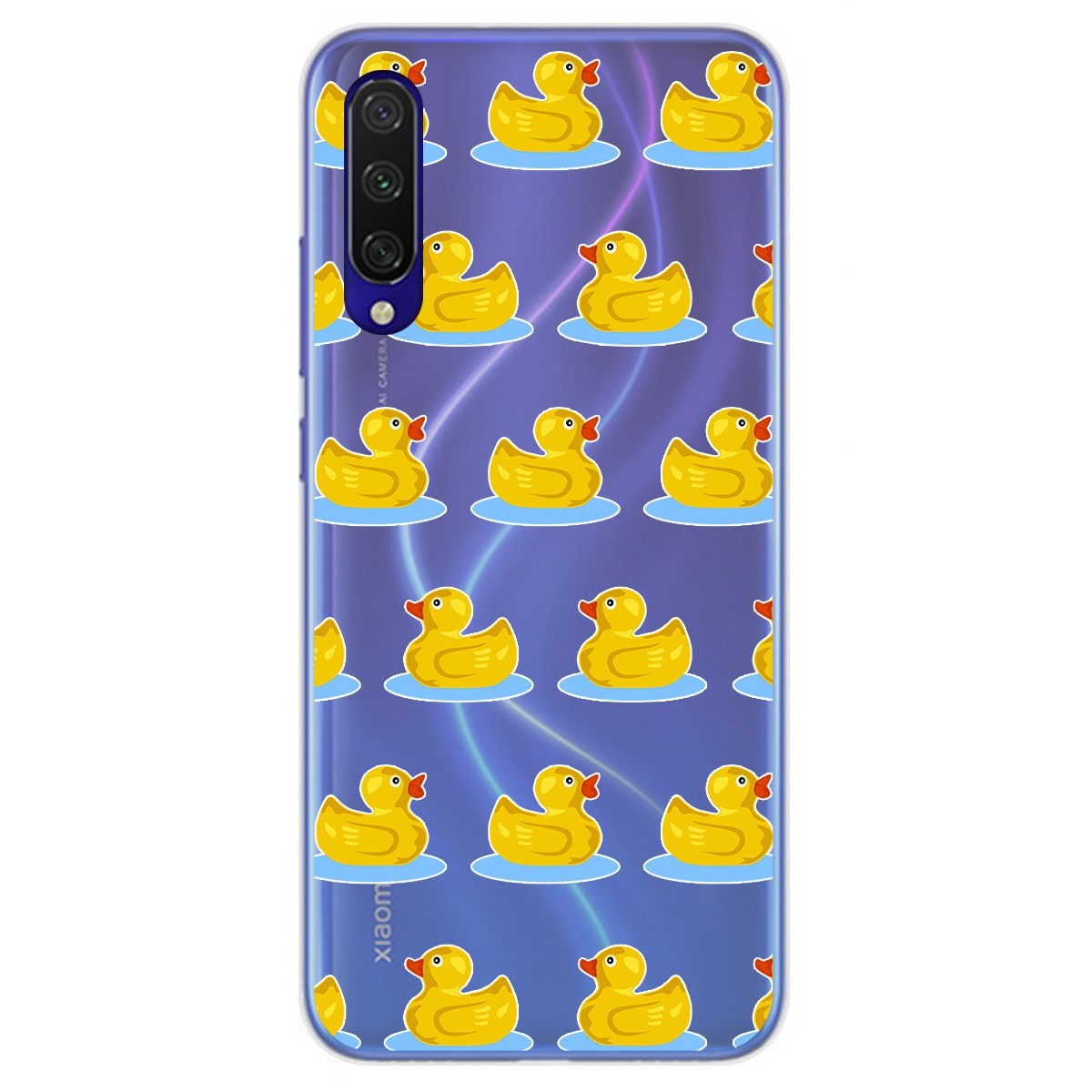Funda Gel Transparente para Xiaomi Mi 9 Lite diseño Pato Dibujos