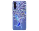 Funda Gel Transparente para Xiaomi Mi 9 Lite diseño Plumas Dibujos