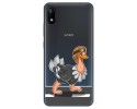 Funda Gel Transparente para Wiko Y70 diseño Avestruz Dibujos