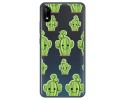 Funda Gel Transparente para Wiko Y70 diseño Cactus Dibujos