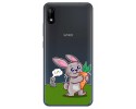 Funda Gel Transparente para Wiko Y70 diseño Conejo Dibujos