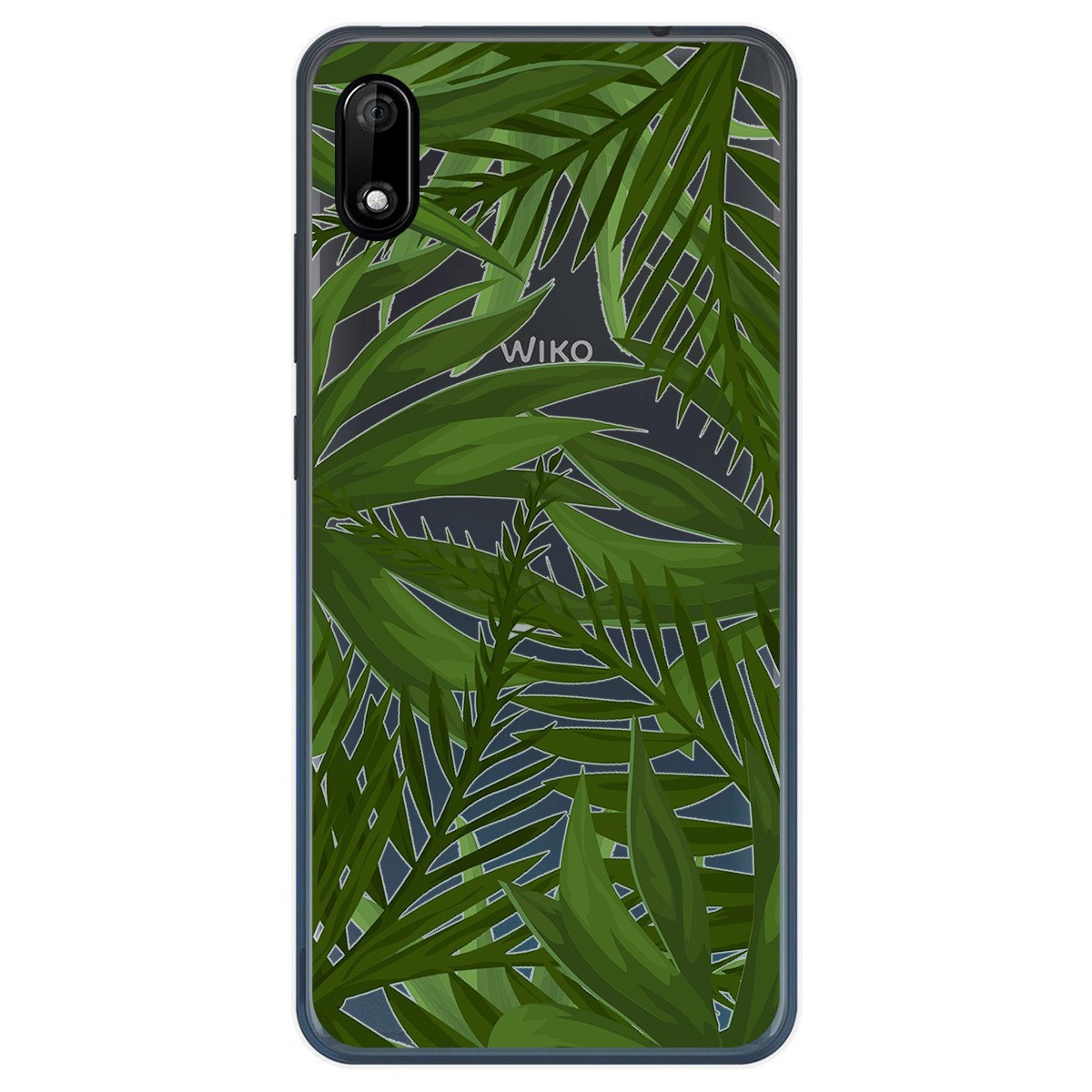 Funda Gel Transparente para Wiko Y70 diseño Jungla Dibujos