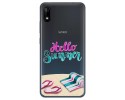 Funda Gel Transparente para Wiko Y70 diseño Summer Dibujos
