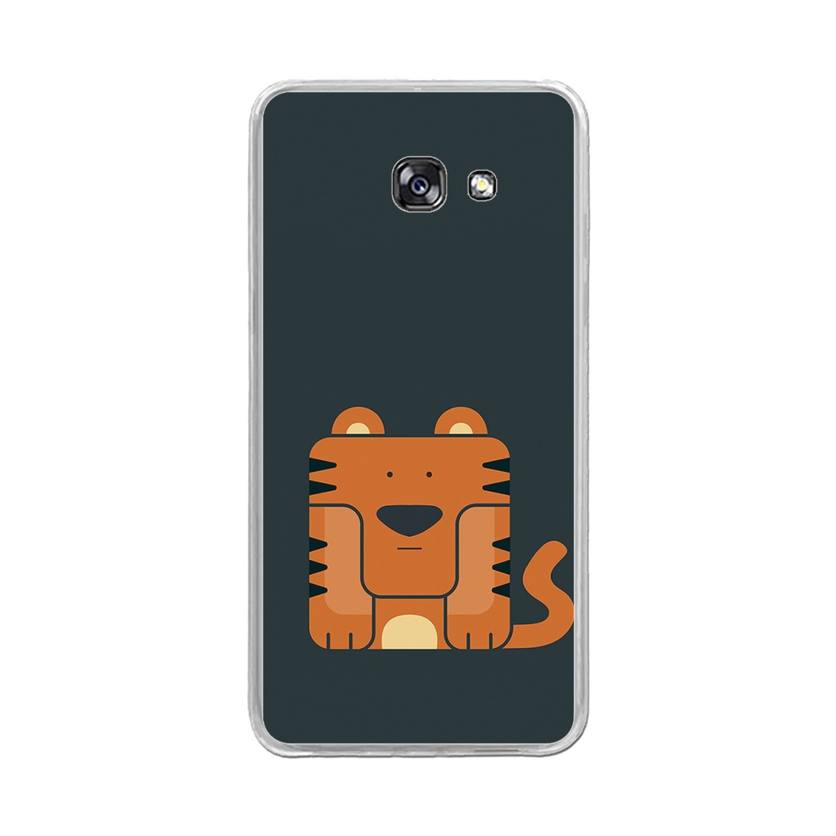 Funda Gel Tpu para Samsung Galaxy A5 (2017) Diseño Tigre Dibujos