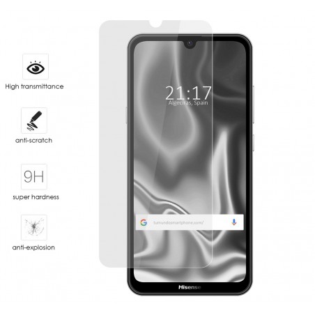 Protector Cristal Templado para Hisense Infinity E MAX Vidrio