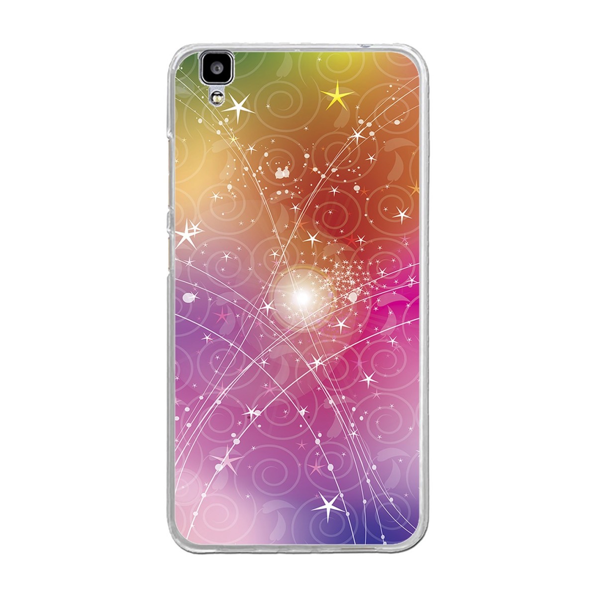 Funda Gel Tpu para Bluboo Maya 5.5" Diseño Abstracto Dibujos