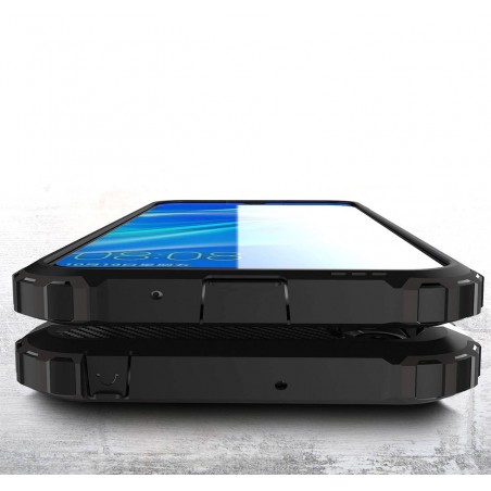 Funda Tipo Hybrid Tough Armor (Pc+Tpu) Negra para Huawei Y5 2019